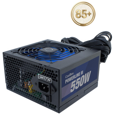 COOLBOX Fuente Alimentac. ATX POWERLINE III 550W