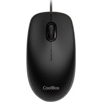 CoolBox Ratón U01 USB 1600DPI Negro CoolBox Ratón U01 USB 1600DPI Negro