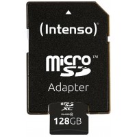 Intenso 3413491 Micro SD clase 10 128GB c/adapt Intenso 3413491 Micro SD clase 10 128GB c/adapt