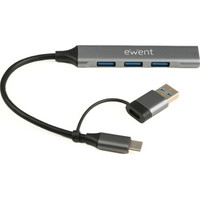 HUB EWENT EW1154 USB-C/USB-A 3.2 1PTO USB-A 3.2 3PTOS (Espera 4 dias) HUB EWENT EW1154 USB-C/USB-A 3.2 1PTO USB-A 3.2 3PTOS (Espera 4 dias)