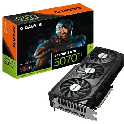 TARJETA GRAFICA GIGABYTE RTX5070TI WI OCV2 16G