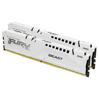 MEMORIA KINGSTON 32GB KIT2 6000MT/S DDR5 CL36   FURY BEAST WHITE EXPO - KF560C36BWE2K2-32 (Espera 4 dias)