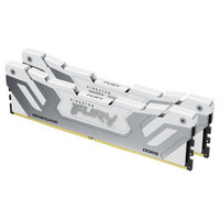 MEMORIA KINGSTON 48GB 8400MT/S DDR5 CL40 CUDIMM (KIT OF 2) FURY RENEGADE WHITE XMP - KF584CU40RWK2-48 (Espera 4 dias)