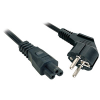 Lindy 3m, CEE 7/7 - IEC 320 C5 Negro CEE7/7 C5 acoplador (Espera 4 dias) Lindy 3m, CEE 7/7 - IEC 320 C5 Negro CEE7/7 C5 acoplador (Espera 4 dias)