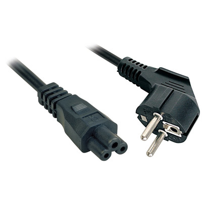 Lindy 3m, CEE 7/7 - IEC 320 C5 Negro CEE7/7 C5 acoplador (Espera 4 dias) Lindy 3m, CEE 7/7 - IEC 320 C5 Negro CEE7/7 C5 acoplador (Espera 4 dias)
