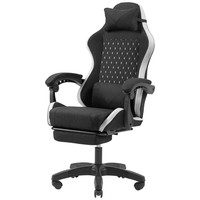 SILLA GAMER MARS GAMING MGCXFGRBL NEGRA Y BLANCA