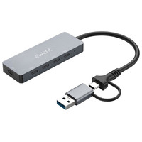 HUB EWENT EW1151 USB-C/USB-A 4 EN 1 4USB-C ADAPTADOR (Espera 4 dias) HUB EWENT EW1151 USB-C/USB-A 4 EN 1 4USB-C ADAPTADOR (Espera 4 dias)