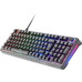 Mars Gaming Tecl. MKPROYES Silent Switch RGB Negro