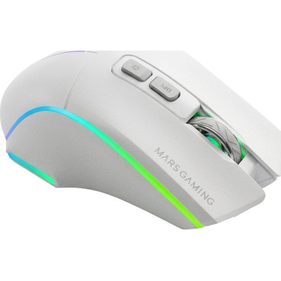 RATON OPTICO MMWVECTOR BLANCO MARS GAMING (Espera 4 dias) RATON OPTICO MMWVECTOR BLANCO MARS GAMING (Espera 4 dias)