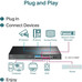 SWITCH TP-LINK TL-SG1218MP