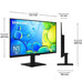TV SAMSUNG, 27", TU27F6005FK, 68,6 CM, 1920 X 1080 PIXELES, LED, SMART TV, WIFI , NEGRO (Espera 4 dias)