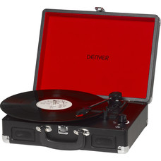 TOCADISCOS DENVER USB CON SOFTWARE DE GRABACION PARA PC NEGRO TOCADISCOS DENVER USB CON SOFTWARE DE GRABACION PARA PC NEGRO